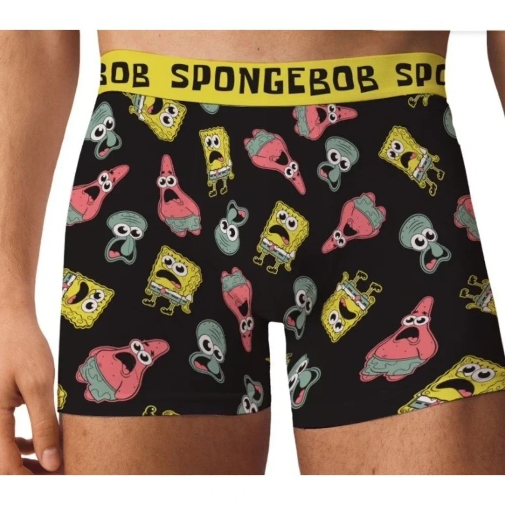 SpongeBob SquarePants‎ Boxer Briefs and Socks 3pc Set Mens XL Multicolor NEW